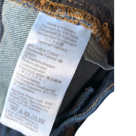 JCrew Women's Essential Straight Jeans Size 32 Dark Wash J.Crew Jeans - Picture 4 of 6